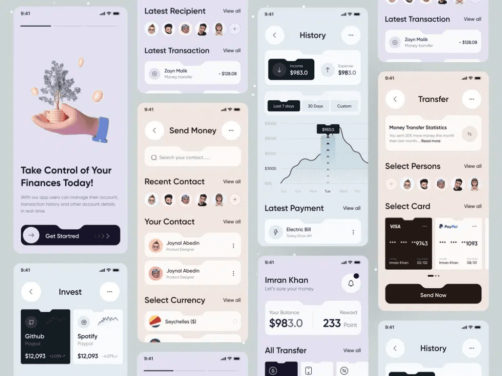 Mobile app preview